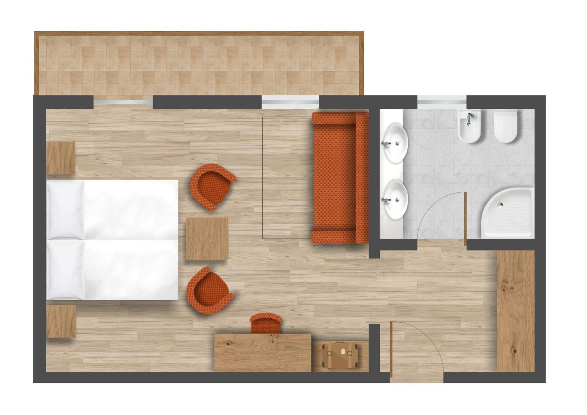 Hotel Villa Eden Corvara In Badia Szoba fotó